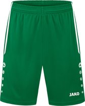 Jako - Short Allround - Groene Shorts Heren-XXL