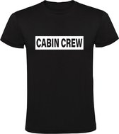 Cabin crew Heren T-shirt | steward | stewardess | vliegtuig | reis | trip