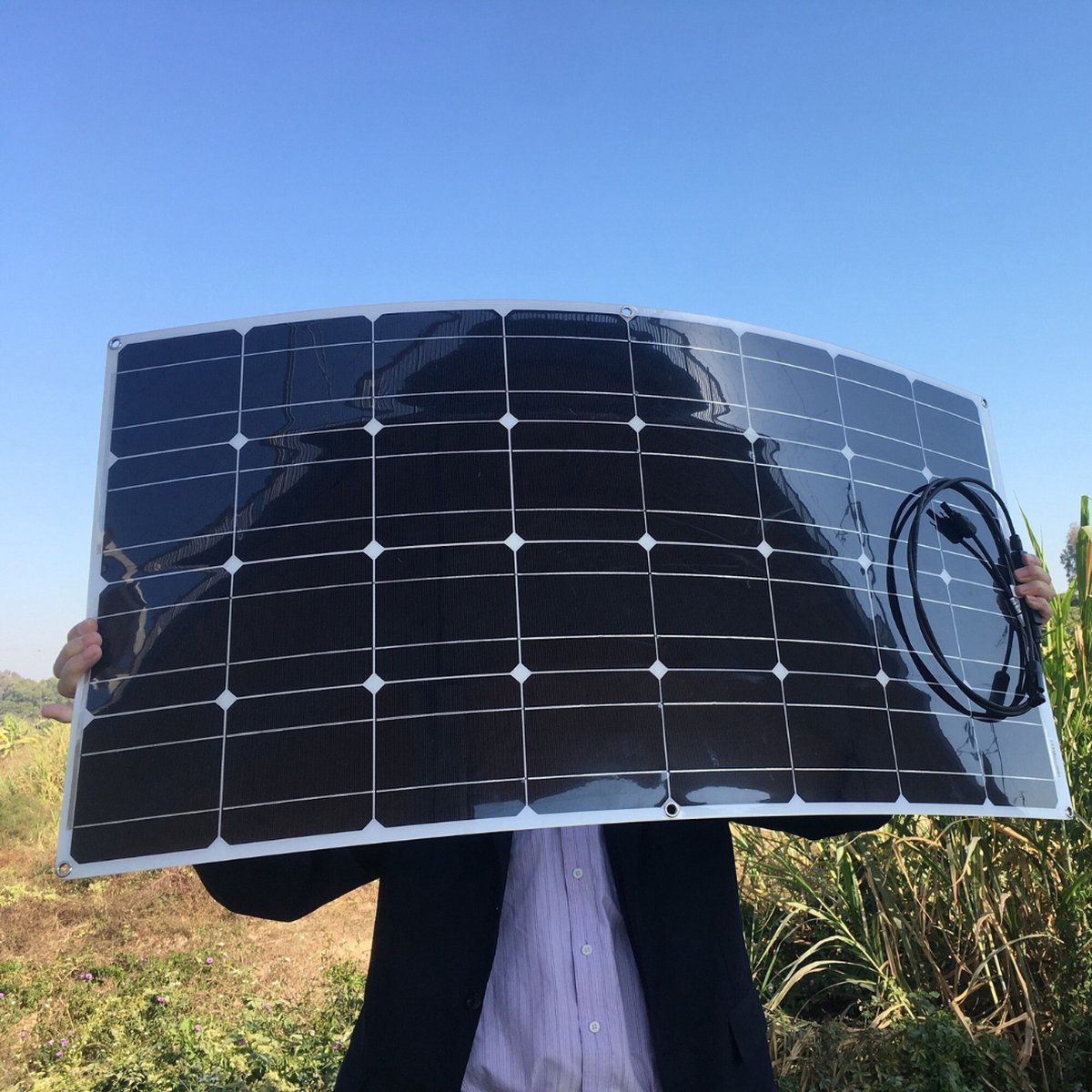 Le Meilleur Opvouwbare Zonnepanelen - Draagbare Zonnepanelen 100W - Solar Panel