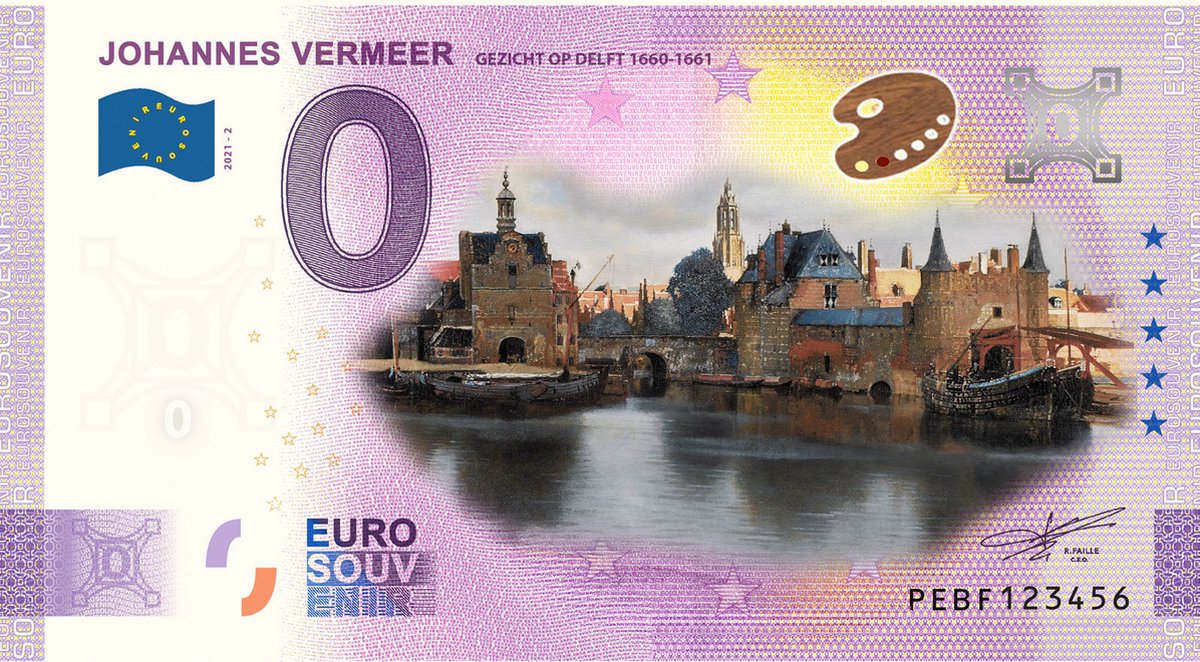 0 Euro biljet België 2019 - Bastogne War Museum