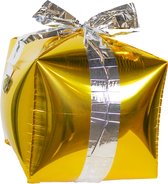 Kerstdecoratie Voor Binnen Kerst Cadeau Folie Ballon Kerstboom Decoratie 3D Ballon Kerstmis Goud 40Cm - 1 Stuk