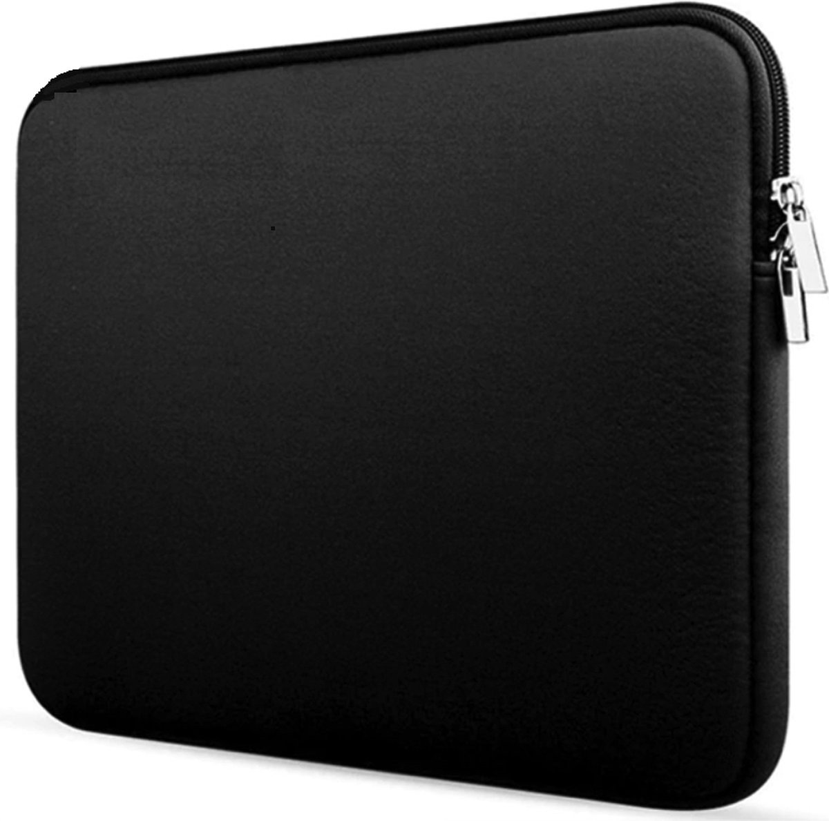 Laptop Soft Sleeve (Laptophoes) | 13 inch | Zwart | (spat) Waterdicht | Schokbestendig | Neopreen | Laptophoezen — afbeelding 3
