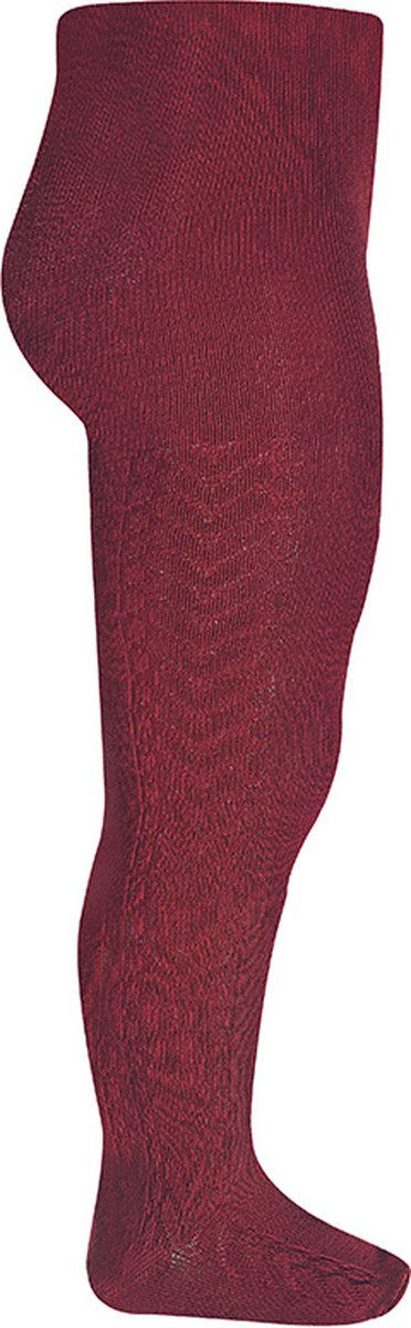 Cóndor Maillot Zijkant Kabel Patroon | 2307/1 | Burgundy/Donkerrood | 12-24 mnd | maat 2