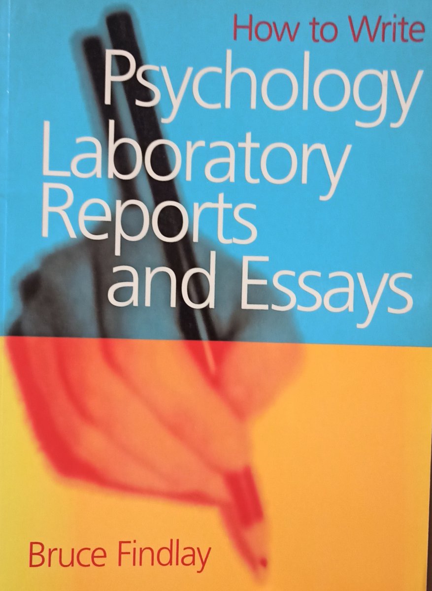 how-to-write-psychology-labratory-reports-and-essays-bruce-findlay