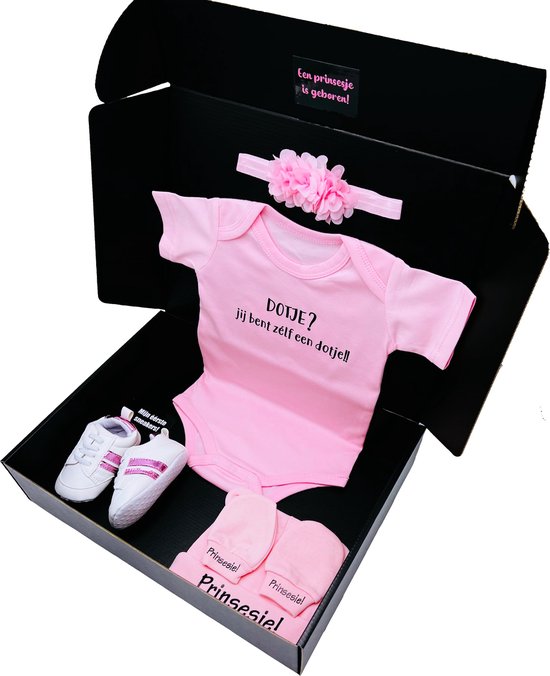 Kraamcadeau - romper - babymuts - kraamcadeau kopen - kan ook rechtstreeks als cadeau worden verstuurd van Bello & Buono. — afbeelding 3