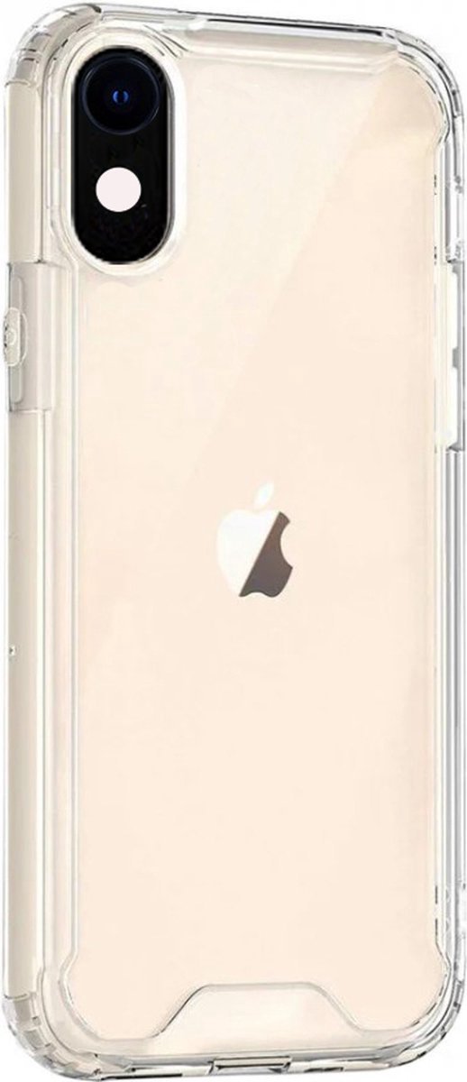 iPhone XR Hoesje Shock Proof Siliconen Hoes Case Cover Transparant geschikt voor Apple iphone XR