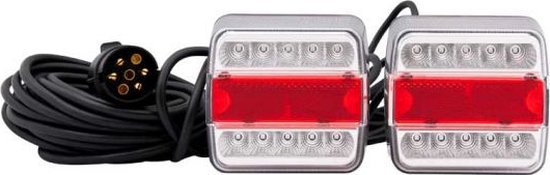 Kit d'éclairage LED magnétique 7 pôles 7,5m