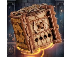 foto van Cluebox trial of camelot escaperoom puzzel