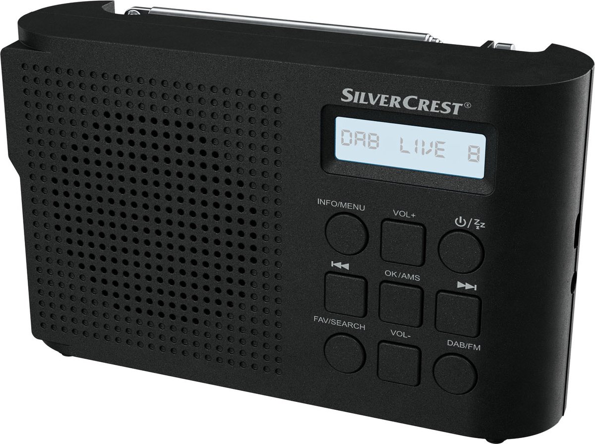 SILVERCREST DAB+radio met alarmfunctie