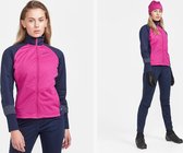 Craft - ADV Nordic Training Jacket - Windjack - Roze - Dames - Maat M