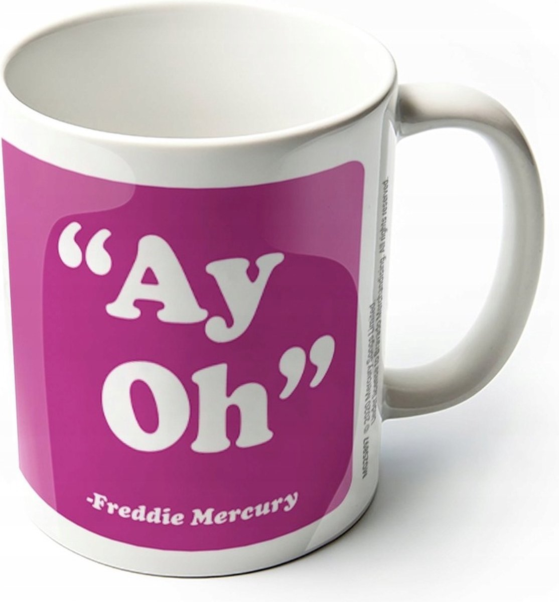 Tazza Queen Freddie Mercury – Ceramica 315 Ml – Ay-Oh – Regalo Ufficiale Per Fan