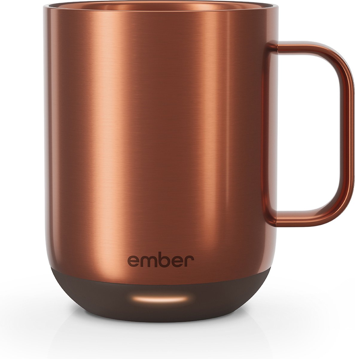 Ember Mug² Coffee Mug - Smart Mug met Mobiele App - Cup Warmer - Thermo Mok met Instelbare Temperatuur - Krasbestendige Theemok & Koffiemok - Cadeau voor Koffieliefhebbers - 295 ML - Koper