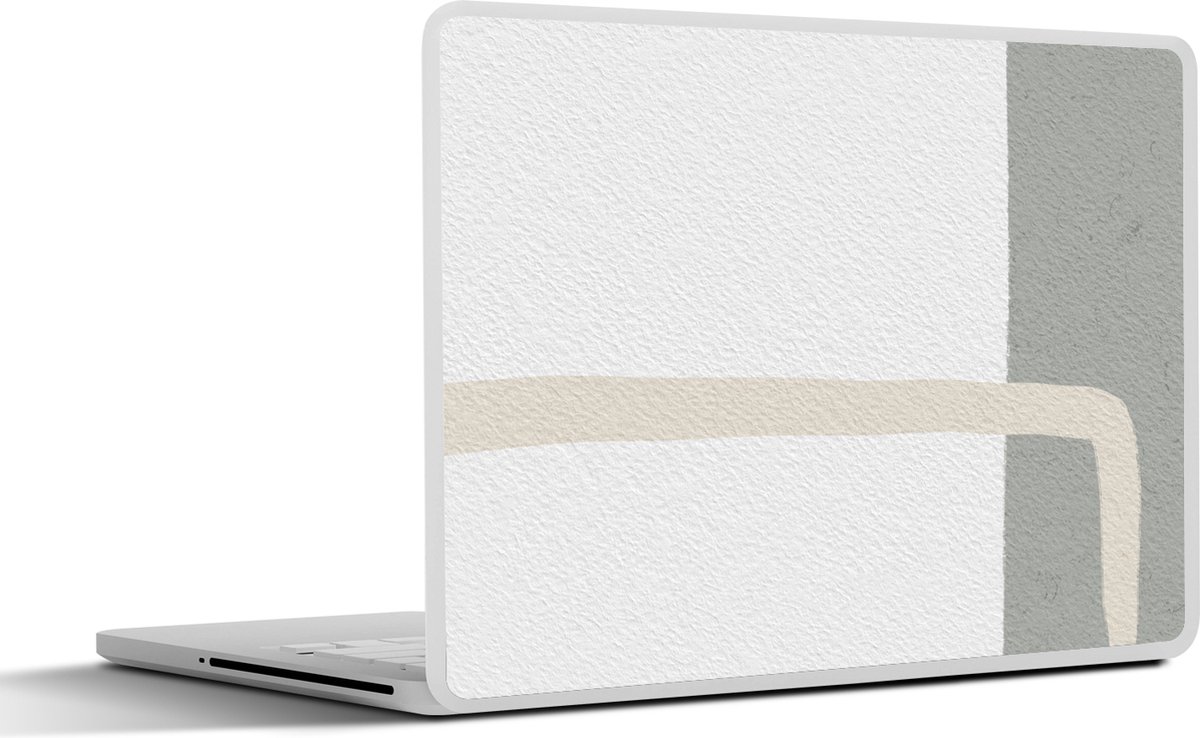 Laptop sticker - 13.3 inch - Abstract - Minimalisme - Design - 31x22,5cm - Laptopstickers - Laptop skin - Cover