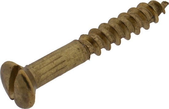 Aerzetix - C45148 - Lot de 100 - Vis à Bois - 3x50mm - en Acier