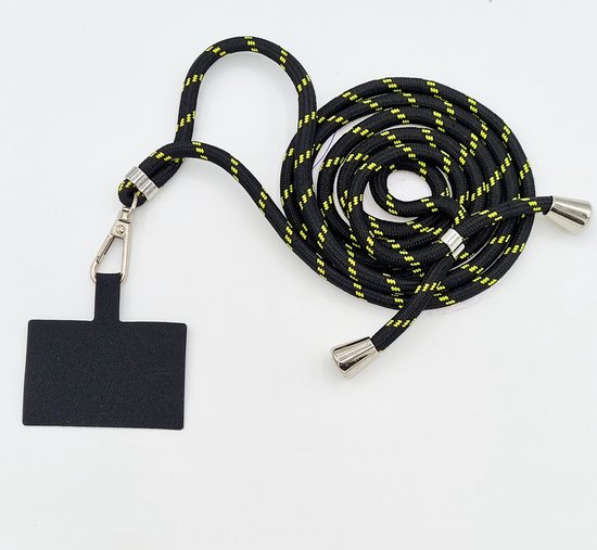MIO Lanyard Universeel Nylon Telefoonkoord / Telefoonketting Sand