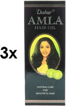 Dabur Amla Hair Oil - Dabur Amla Haar Olie - 3X200ML MULTIPACK