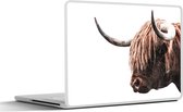 Sticker ordinateur portable - 11,6 pouces - Highlander écossais - Vache - Corne