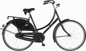 Empo Nostalgie - Omafiets - Stadsfiets - Transportfiets - 28 inch - D57 - Zwart - Met terugtraprem