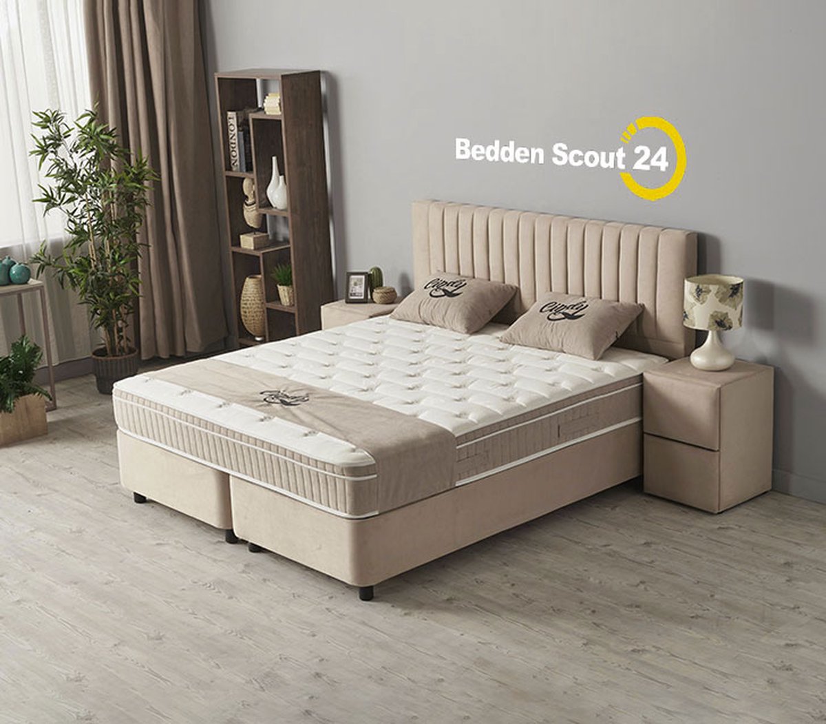 Zravenna Bedden 140x200 met Lattenbodem (Zonder Matras), Opbergbed met