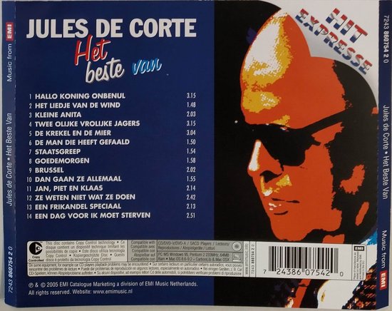 Het Beste Van Jules De Corte, Jules de Corte | Muziek | bol.com