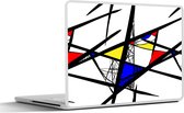 Laptop sticker - 15.6 inch - Patronen - Abstract - Kunst - 36x27,5cm - Laptopstickers - Laptop skin - Cover