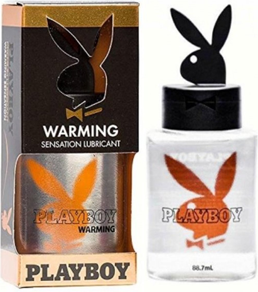 Playboy Warming Glijmiddel - Verwarmend - 89 Ml