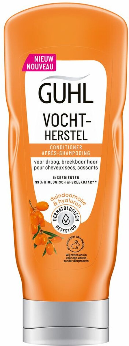 Guhl Vocht & Glans Conditioner - 4 x 200 ml - Voordeelverpakking