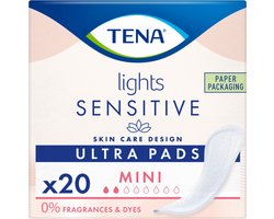 TENA Sensitive Lights Ultra Pads Mini 20 stuks