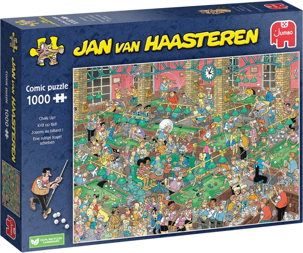 Jan van Haasteren Krijt op Tijd! - Legpuzzel 1000 stukjes