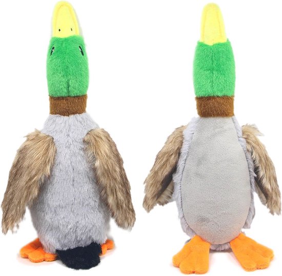 De Mellow Dog, De Mellow Dog Kalmerende Eend, Hond Kalmerende Eend Speelgoed Kwakzalver Kwakzalver Duck Hond Speelgoed Schattig Geen Vulling Eend Met Zachte Pieper