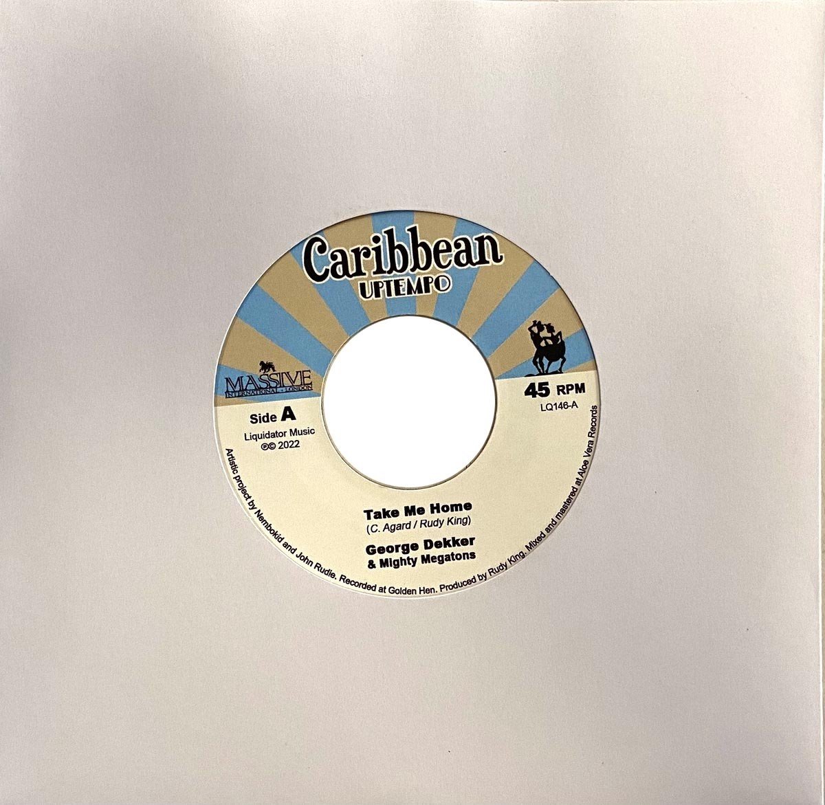 George Dekker & Champian - Take Me Home/Good Feelings (7" Vinyl Single) (Limited Edition)