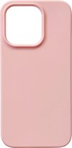 Casemania Hoesje Geschikt voor Apple iPhone 14 Pro Roze - Extra Stevig Siliconen Back Cover