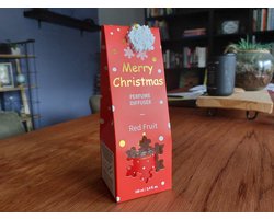 Kerst Geurstokjes - Red Fruit - Geurstokjes Red Fruit - 100 ml - Aroma di Rogito