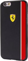 Ferrari Scuderia Back Cover - Geschikt voor Apple iPhone 6/6S Plus (5.5") - Zwart/Rood