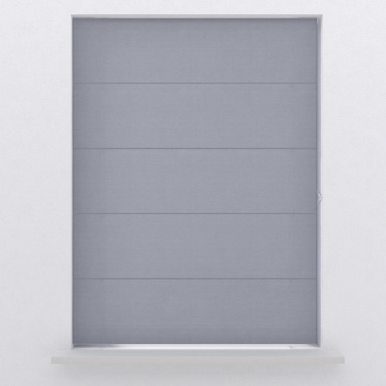 Vouwgordijn Easy Canvas Grey 130 x 180