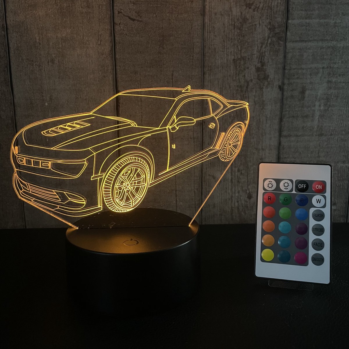 Klarigo®️ Veilleuse - Lampe LED 3D Illusion - 16 Couleurs - Lampe