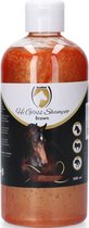 Excellent Hi Gloss Shampoo Bruin - Kleurshampoo voor opleving van de eigen vachtkleur  - Geschikt voor paarden met een bruine vacht - 500 ml
