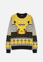 Pull de Noël Pokémon -L- Pikachu Multicolore
