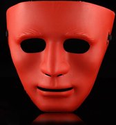 Face Mask - Masque anonyme - Fête d'Halloween - Rouge