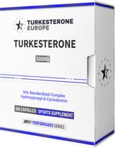 5 Pack - Turkesterone 10% Complex met Hydroxypropyl-β-Cyclodextrine - 300 Capsules (600mg)