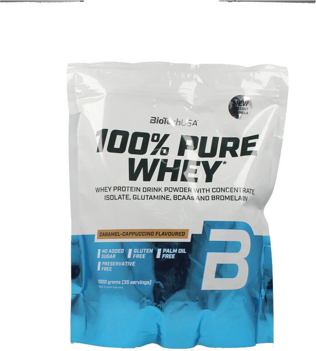 Biotech Usa 100%pure Whey #caramelo-cappuccino 1000 G