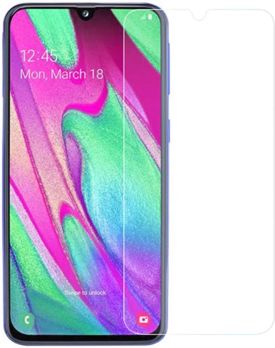 Screen Protector 0.3mm Arc Edge Tempered Glass Geschikt voor Samsung Galaxy A40