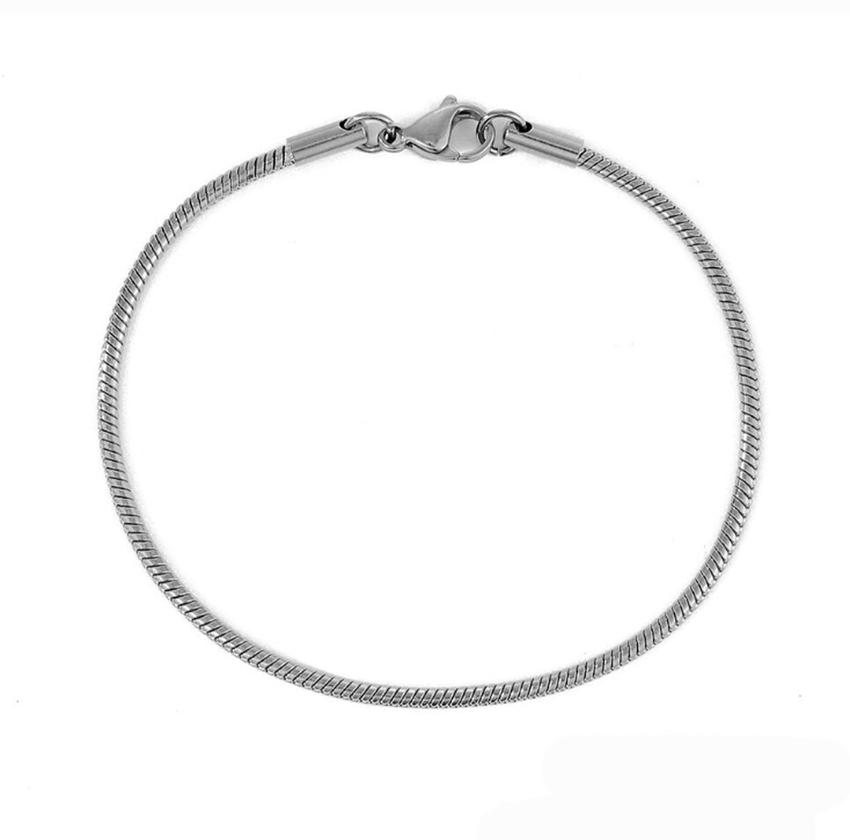 Armband - schakel armband - stoer - zilverkleurig - dames - cadeau voor vrouw - Liefs Jade