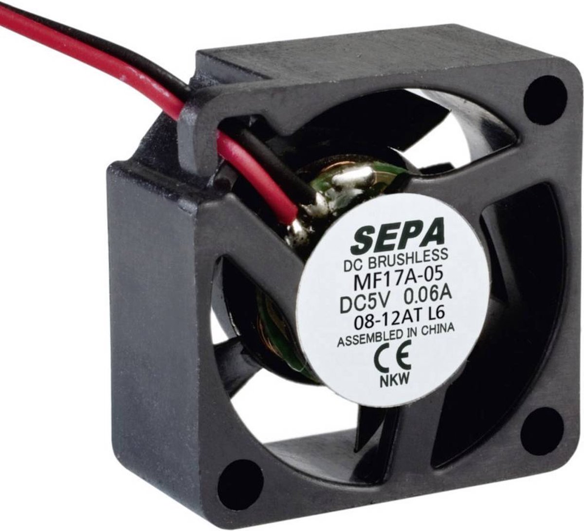 SEPA MF17A05 Axiaalventilator 5 V/DC 0.9 m³/h (l x b x h) 17 x 8 x 17 mm