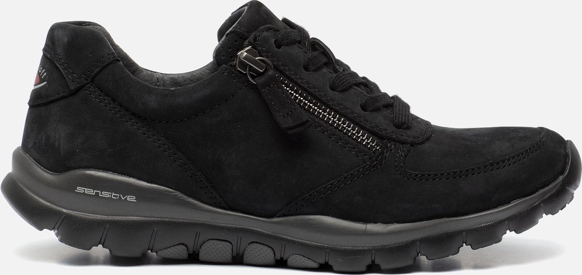 Gabor Sneaker zwart Leer - Dames