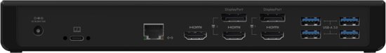 Belkin CONNECT Universal USB-C® Triple Display Dock - met kabel - Zwart