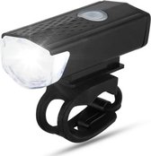 Fietslamp - LED - Fietstoebehoren - Oplaadbaar - Veiligheidslamp - Waterdicht - Zwart