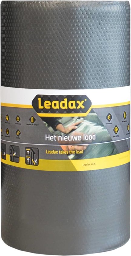 Foto: Leadax loodvervanger grijs 15 cm x 6 m