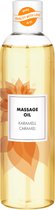 Aroma-massageolie voor ontspannende massages | erotische massageolie | sensueel karamelaroma | 250 ml