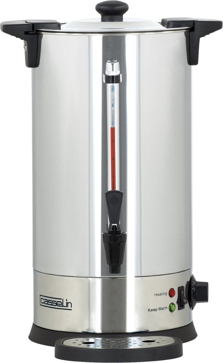 Heetwaterdispenser | dubbelwandig | Non-drip Tapkraan | Ø225 mm | 10 Liter